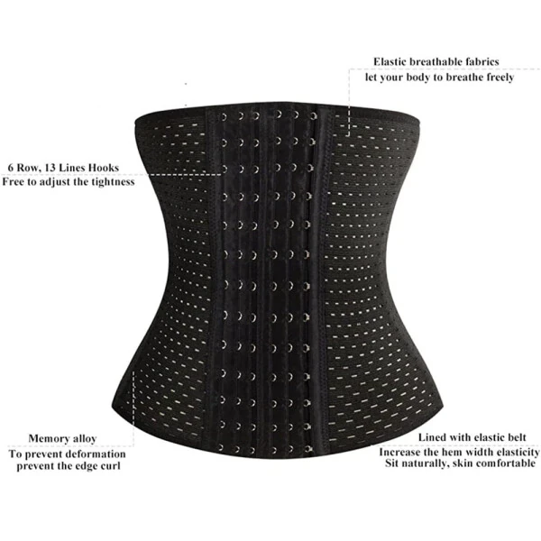Lilvigor Waist Cincher Trainer Body Tummy Girdle Control Corset Sport Shaper Belly - 3