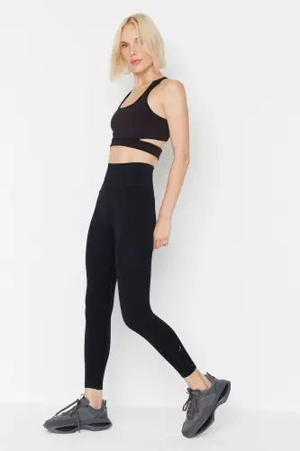 Lily - Siyah Yüksek Bel Toparlayıcı Tayt-Siyah - JERF (1)