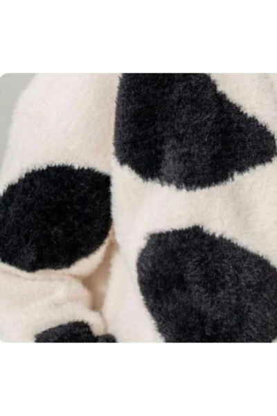 LİMİ Girls' Soft Angora Cardigan - 3