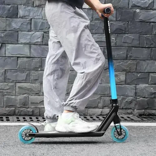 Limit LMT66 Pro Stunt Scooter - Bolalar uchun 6 yoshdan katta eng yaxshi hiyla skuterlari - o'smir o'g'il va qizlar uchun boshlang'ich va oraliq to'liq freestyle BMX ko'cha skuteri - 6