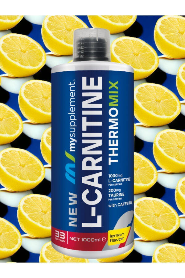 Limon Aromalı L Karnitin 33 Servis 1000 ml Thermomix L- Carnitine - 3