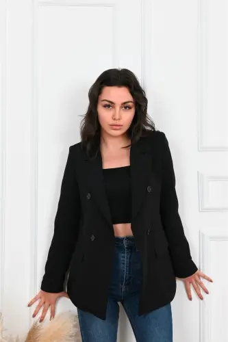 Lined Blazer Jacket 