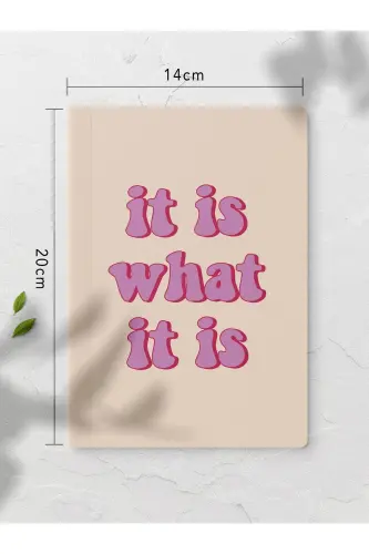 Lined Notebook Set - Pink - 4 Pieces - 14cm*20cm - 64 Pages - Pink - 5