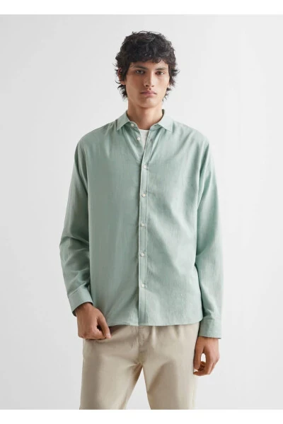 Linen Blend Shirt - 1