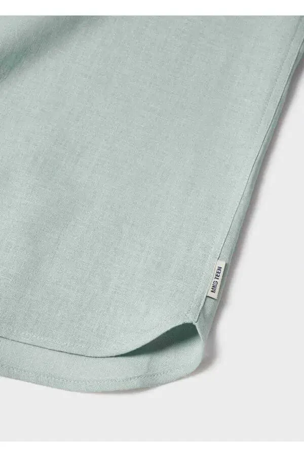 Linen Blend Shirt - 5