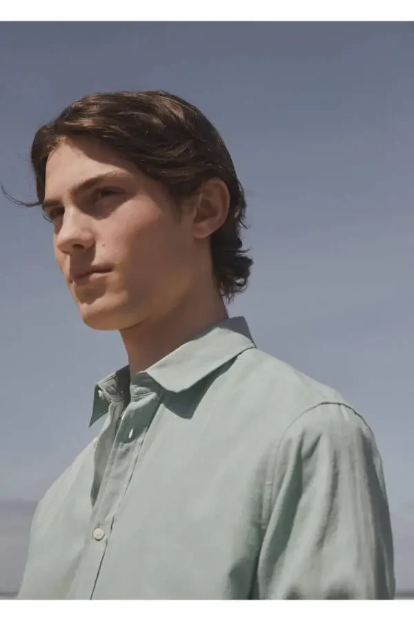 Linen Blend Shirt - 7