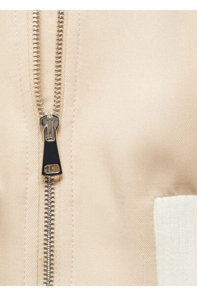 Linen lyocell bomber jacket - 5