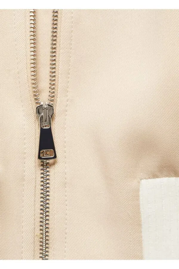 Linen lyocell bomber jacket - 5