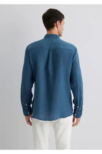 Linen Shirt Regular Fit / Normal Fit 0211472-89 - 5