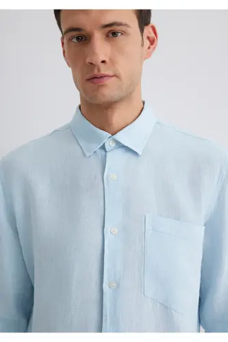 Linen Shirt Regular Fit / Regular Fit 0211472-70 - 6