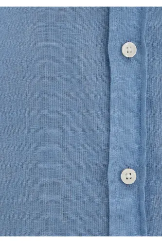 Linen Shirt Slim Fit / Narrow Cut 0211466-70731-Ma - 7