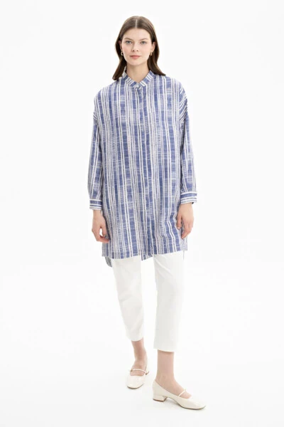 Linen Striped Tunic - AKER