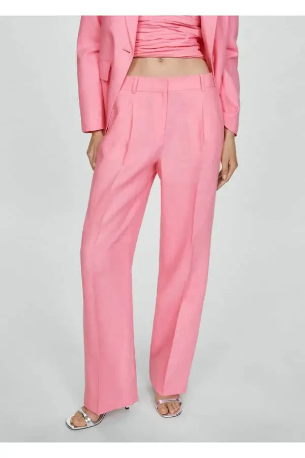 Linen Suit Pants - 1