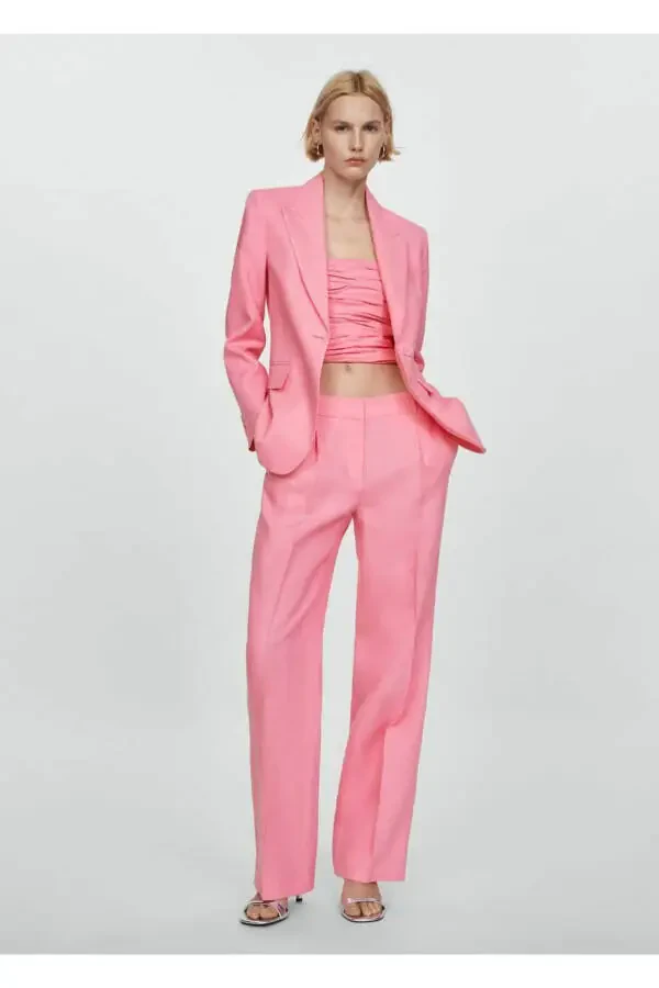 Linen Suit Pants - 2