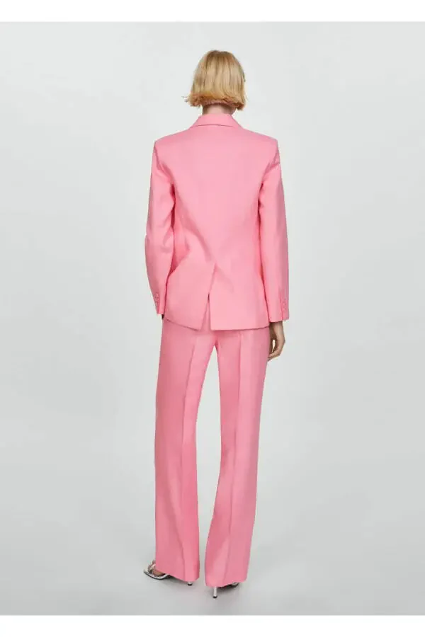 Linen Suit Pants - 4