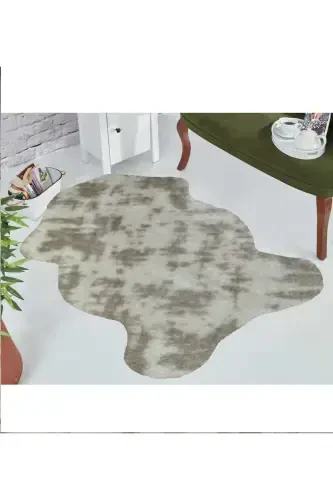Lion Fur Rug Non-Slip Base Suitable for Wet Floors Machine Washable-Lion - 3