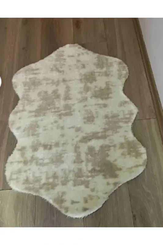 Lion Fur Rug Non-Slip Base Suitable for Wet Floors Machine Washable-Lion - 4