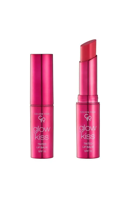 Lip Moisturizer - Gr Glow Kiss Tinted Lip Balm Berry Pink No:03 - 3