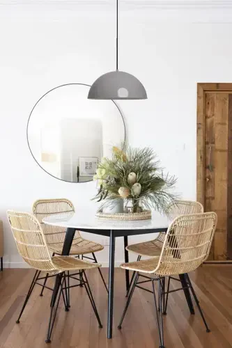 Lipeo Gray Chandelier Single Pendant Living Room Kitchen Hotel Cafe Lamp Lighting Hairdresser Shop Store-Gray - 3