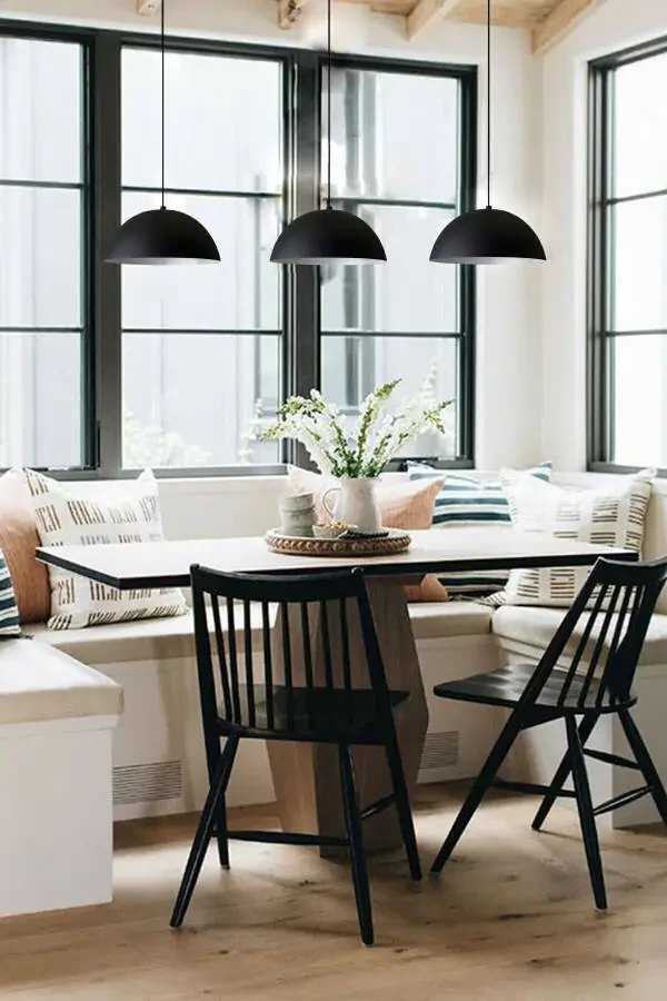 Lipeo Qora Rangli Avize Yolg'iz Osilib Turadigan Salon Oshxona Soch Tarash Lampasi Yoritish Do'kon Do'kon Avizalari - 20