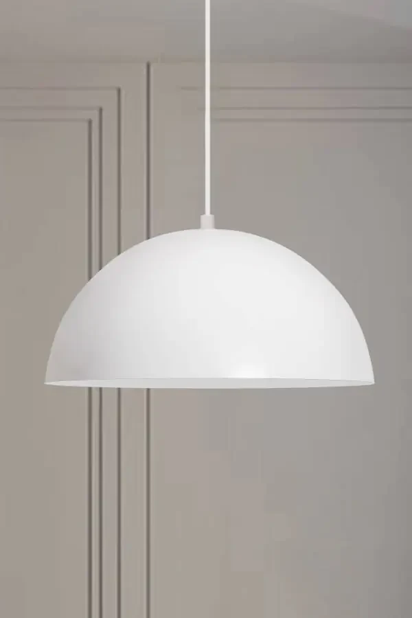 Lipeo White Chandelier Single Pendant Living Room Kitchen Hairdresser Cafe Lamp Decorative Lighting Bakery - 1