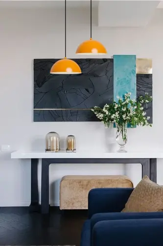 Lipeo Yellow Chandelier Single Pendant Living Room Kitchen Hairdresser Cafe Lamp Decorative Lighting Pastry Shop-Yellow - BAMYUM (1)