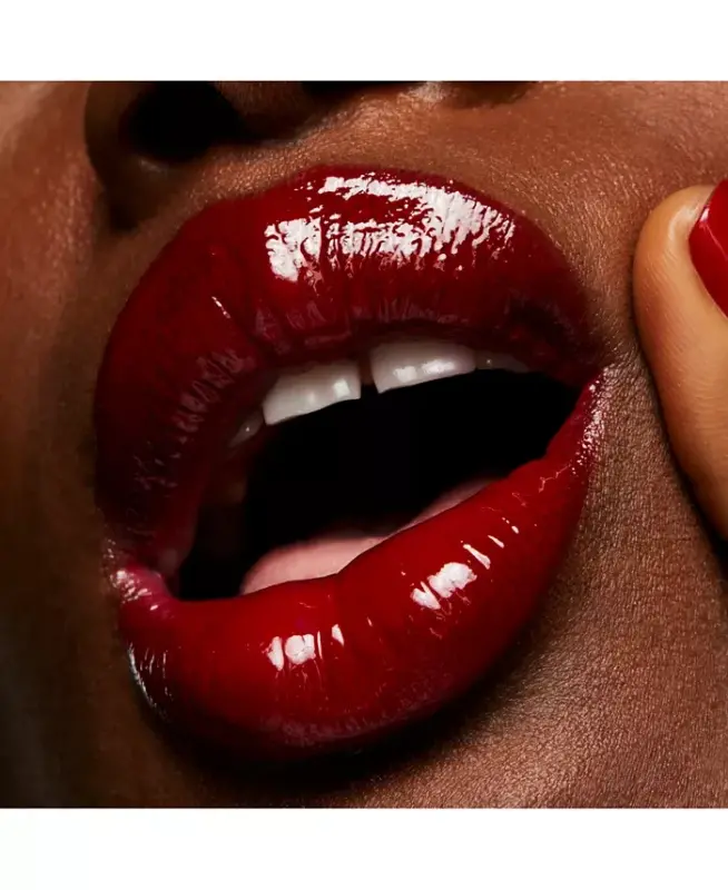 Lipglass Lip Gloss - Ruby Woo - 4