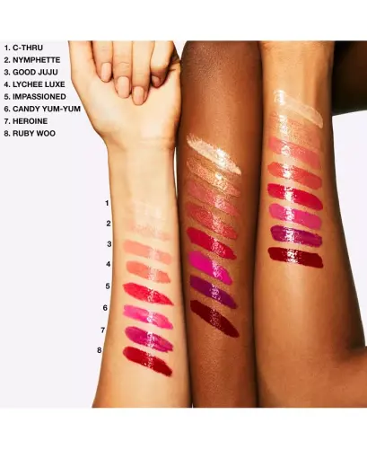 Lipglass Lip Gloss - Ruby Woo - 6