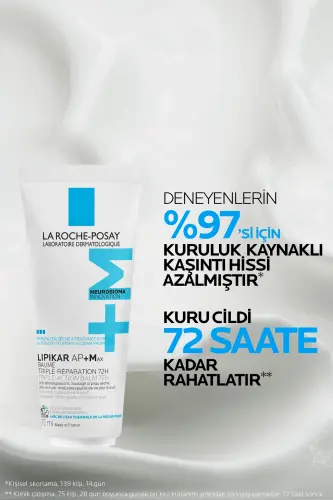 Lipikar Ap M Namlashtiruvchi Balsam 75 ml - 3