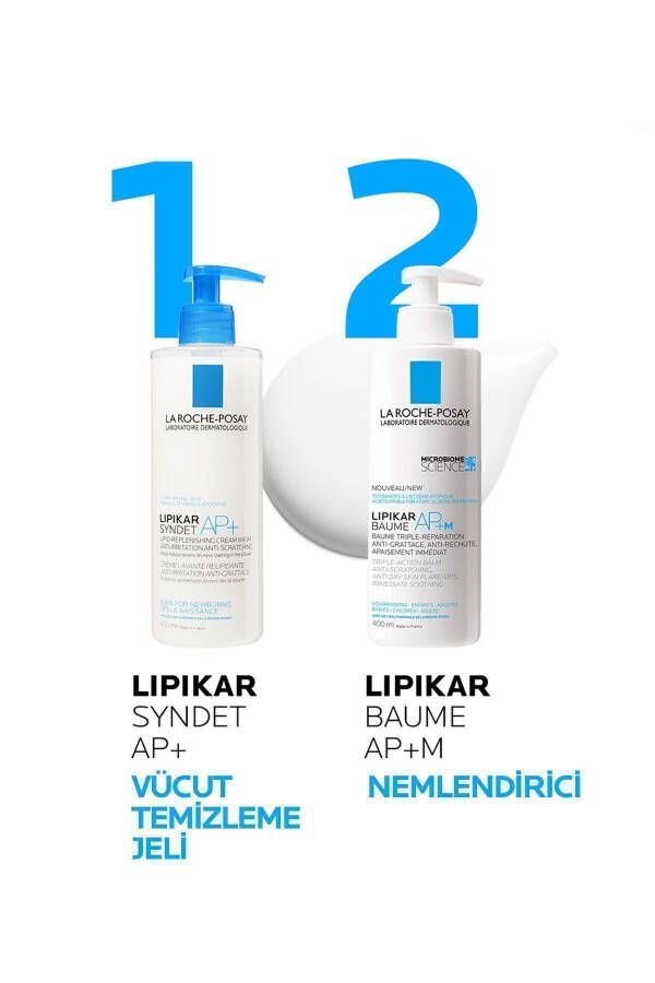 Lipikar Baume AP+M Balm Lotion for Atopic-Prone Skin 400 Ml x 2 - 20