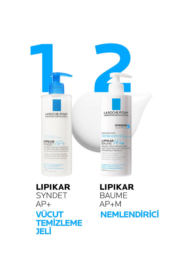 Lipikar Baume AP+M Balm Lotion for Atopic-Prone Skin 400 Ml x 2 - 27