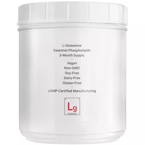 Liposomal L-Glutamine Powder 5000mg, Free-Form Amino Acid, Performance Muscles Support, 1lb White - 3