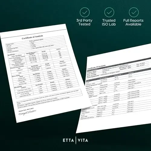 Liposomal NAD+ qoʻshimchasi 500mg Urolitin A, CoQ10, Resveratrol & Giloy bilan (AQShda ishlab chiqarilgan), hujayra energiyasi, kognitiv, qarishga qarshi & detoks qoʻllab-quvvatlash uchun NAD qoʻshimchasi - 3-partiya sinovidan oʻtgan Vegan, Non-GMO - 4