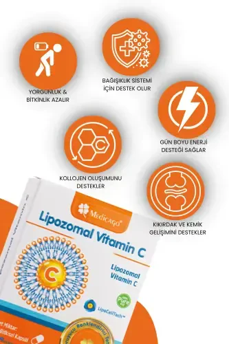 Liposomal Vitamin C 30 Tablets - MEDICAGO (1)