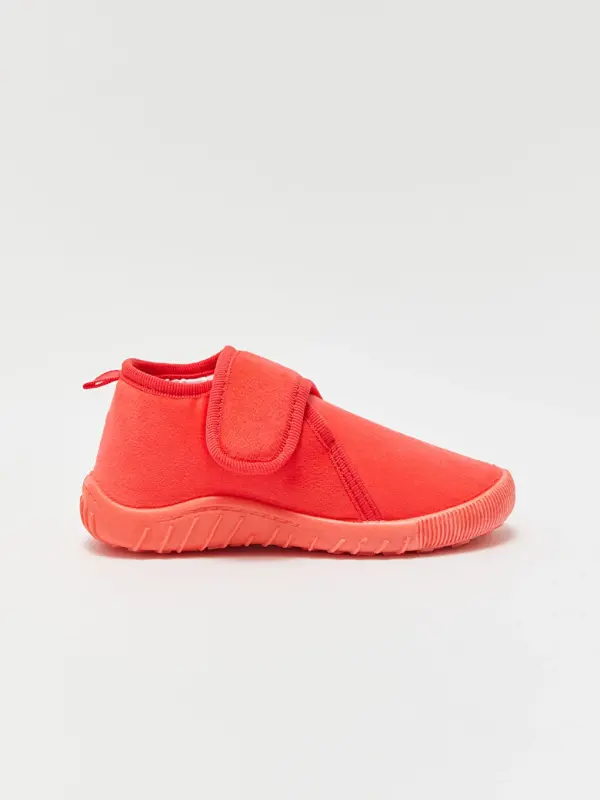 Липучка Бархатные Девичьи Пинетки-Розовый - 2