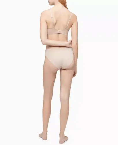 Liquid Touch Lightly Lined Bralette QF5681-Honey Almond (Nude 4) - 3
