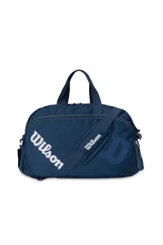 Lisanslı Unisex Su Geçirmez Gym Fitness Spor ve Seyahat Çantası El Valizi-Lacivert Renk - 1