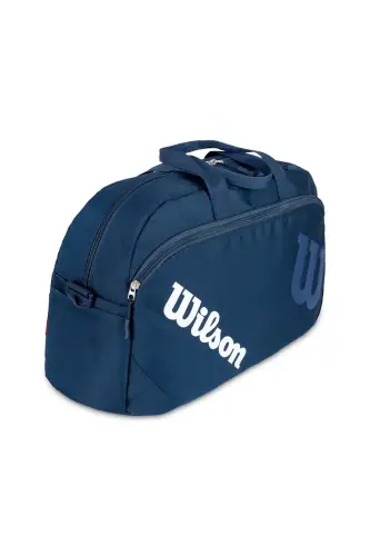 Lisanslı Unisex Su Geçirmez Gym Fitness Spor ve Seyahat Çantası El Valizi-Lacivert Renk - 4