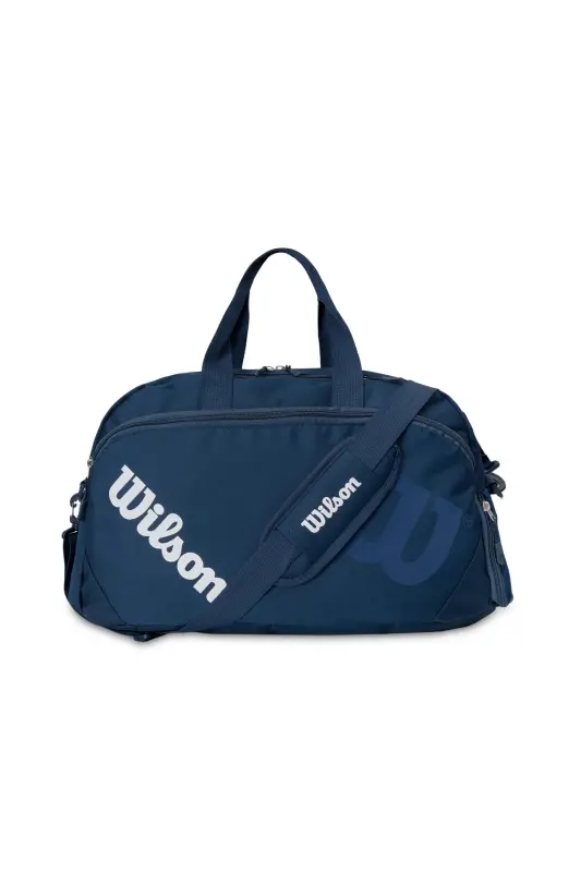 Lisanslı Unisex Su Geçirmez Gym Fitness Spor ve Seyahat Çantası El Valizi-Lacivert Renk - 1