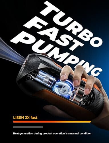 LISEN Electric Bike Pump 150PSI Cordless Tire Inflator with Presta/Schrader Valve, Portable Air Compressor for Bicycle/Motorcycle/Car/Balls, Auto Shut-Off & Power Bank/Flashlight (Electric Ball Pump) - 5