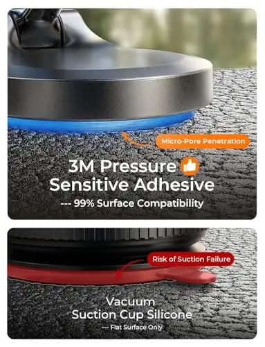 LISEN for MagSafe Car Mount, [24 Strong Magnet] Magnetic Phone Holder for Car, Hands Free iPhone Car Holder Mount Dash Phone Mount for Car Fit for iPhone 15 14 13 12 Pro Max Plus Mini MagSafe Case - 5