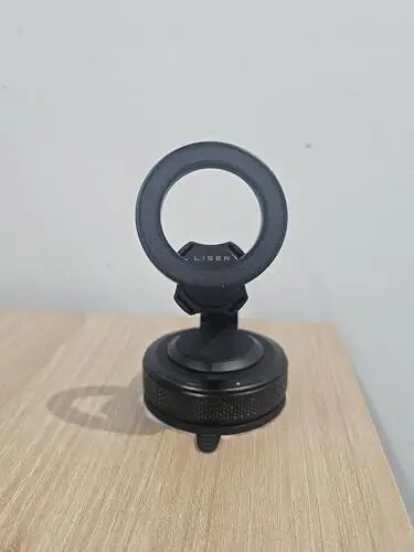 LISEN for MagSafe Car Phone Mount -Strong Vacuum Magnetic Phone Holders for Your Car, Suction Cup Phone Mount Dashboard Magnet Cell Phones Holder Mounts fit iPhone 18 Pro Max 17 16 15 14 13 12 - LISEN (1)
