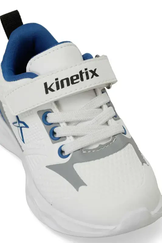 LISTER PU J B 4PR White Boy's Sneaker-White - KINETIX