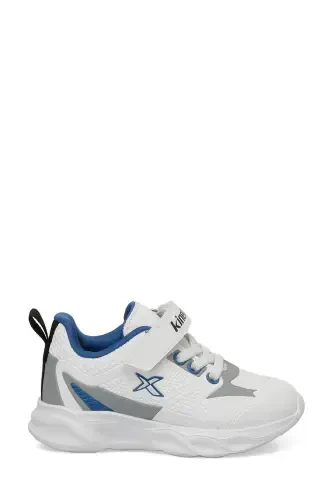 LISTER PU J B 4PR White Boy's Sneaker-White - KINETIX (1)