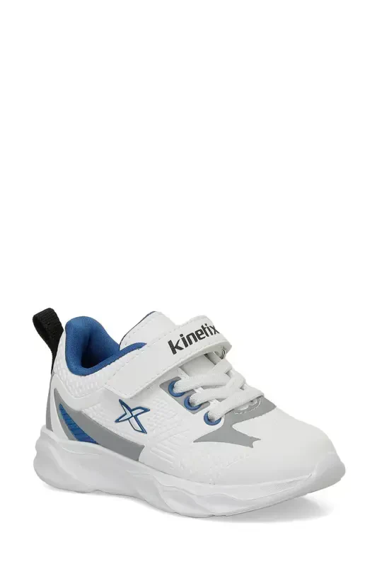 LISTER PU J B 4PR White Boy's Sneaker-White - 3