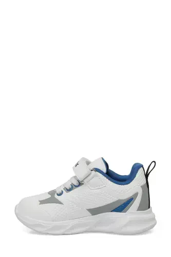 LISTER PU J B 4PR White Boy's Sneaker-White - 4