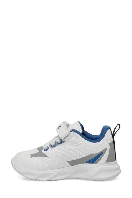 LISTER PU J B 4PR White Boy's Sneaker-White - 4