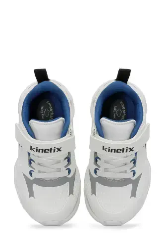 LISTER PU J B 4PR White Boy's Sneaker-White - 5