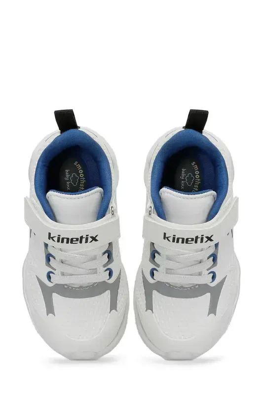 LISTER PU J B 4PR White Boy's Sneaker-White - 5