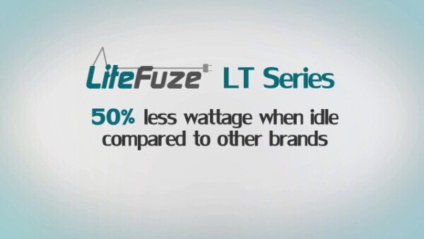LiteFuze 2000W Voltage Converter Step-up/Down Auto Power Transformer - 110/120v to 220/240v - Heavy Duty – Circuit Breaker Protection – Converting Box Technology - Black - 3